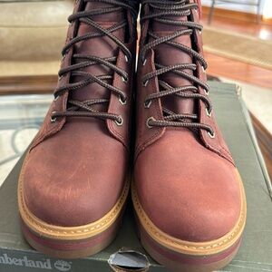 Timberland Cervinia Valley Waterproof Mid Lace Side Medium Brown Full Grain 8.5
